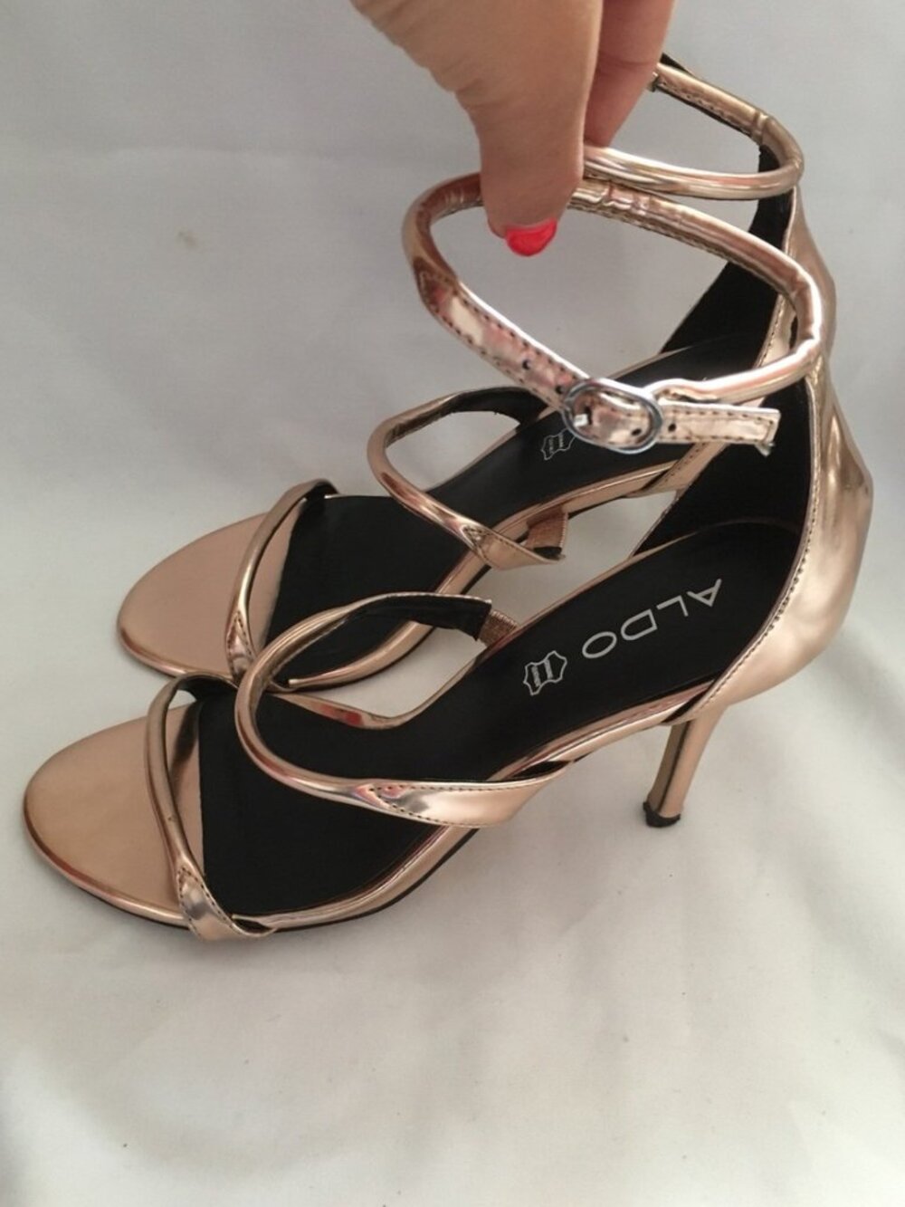 Aldo Women's Rose Gold Heels